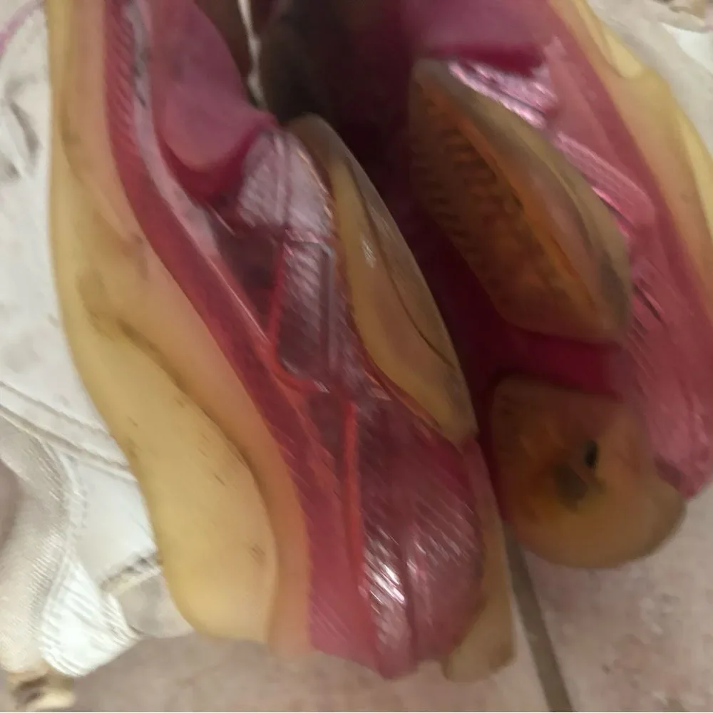 Balenciaga Triple S Trainers chunky sneakers White Pink shoes flats logo flats